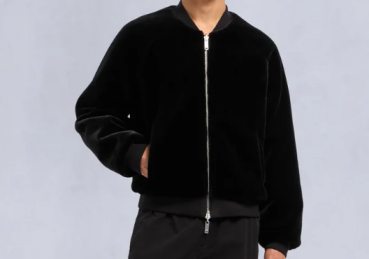 Moose Knuckles Reversible Bunny Bomber Jacke